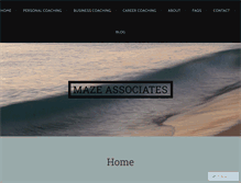 Tablet Screenshot of maze-associates.com